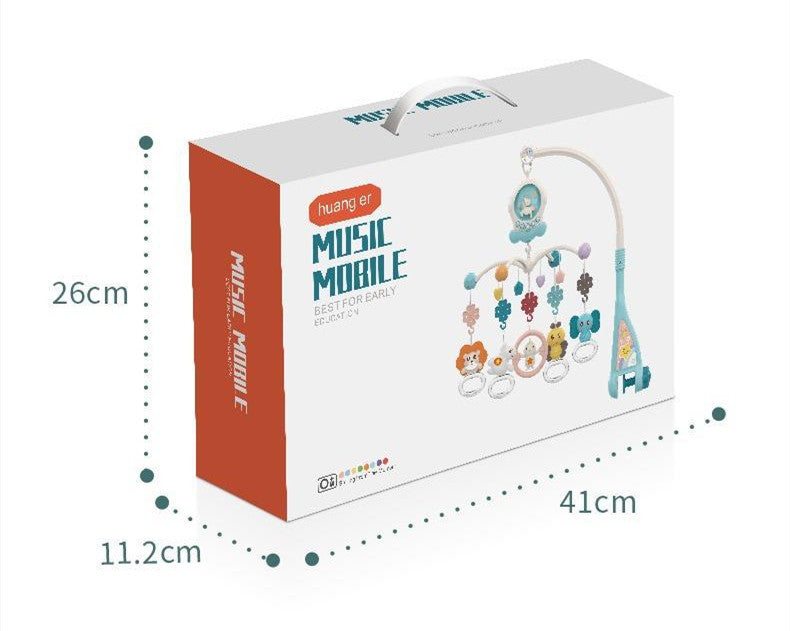 Magical Rotating Baby Music Bed Bell – Soothing Crib Mobile for Sweet Dreams