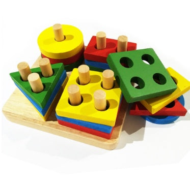 Wooden Geometric Puzzle