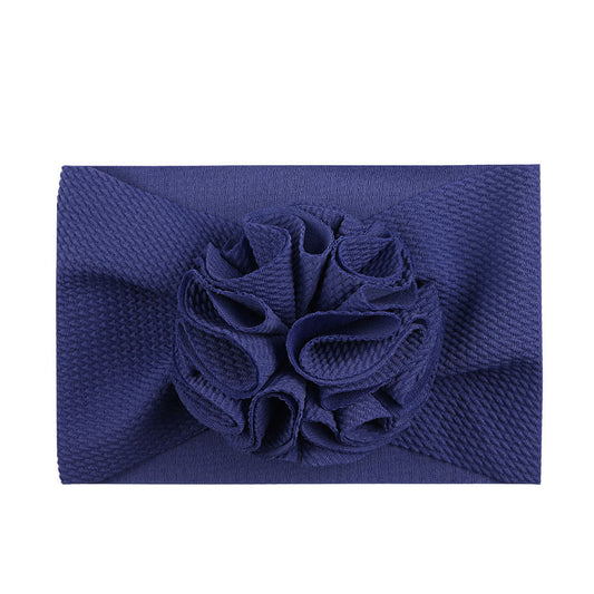 Baby Flower Headband (Solid Colour)