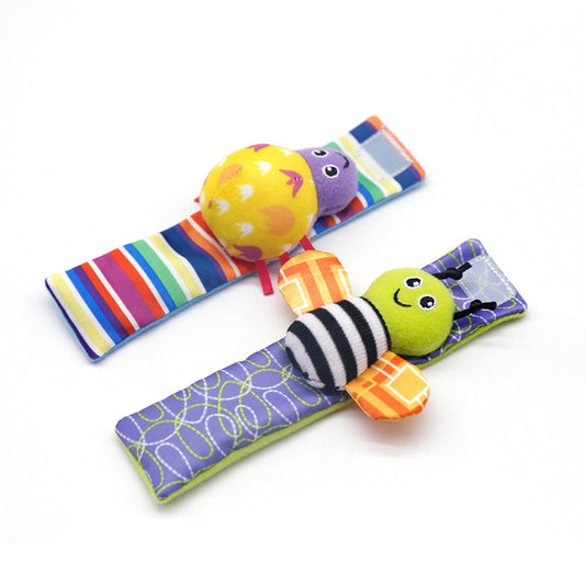 Baby Wrist & Sock Rattle Toy Set