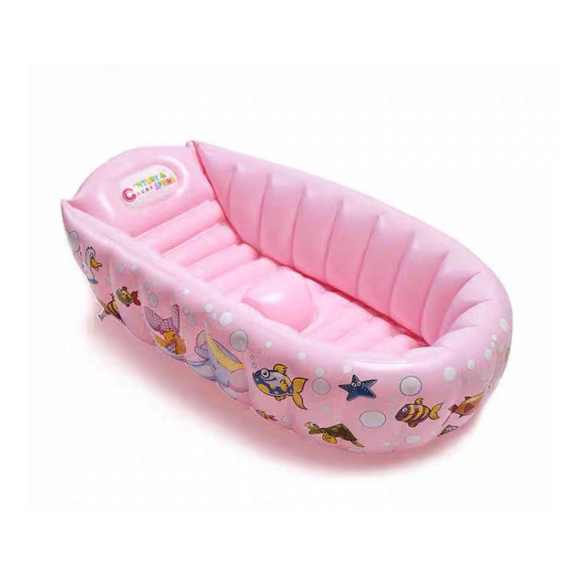 Inflatable Baby Swimming Tub with Thermal Insulation