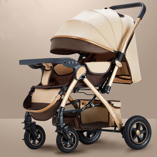 Lightweight Reversible Baby Stroller
