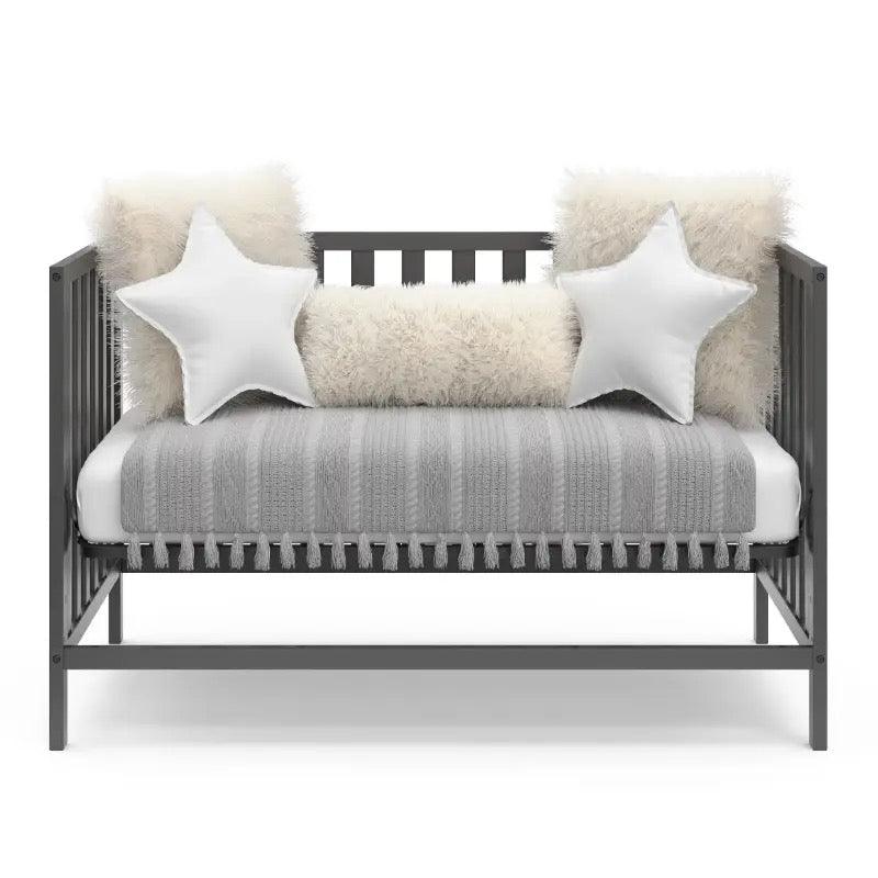2 in 1 Baby Crib Wooden - Babyblush