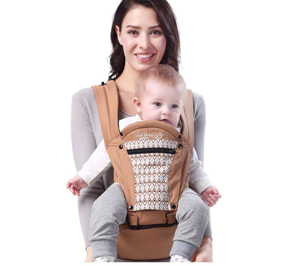 Ergonomic Baby Carrier With Waist Seat