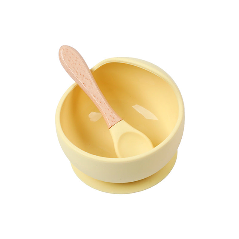 Silicone Suction Baby Bowl & Spoon Set
