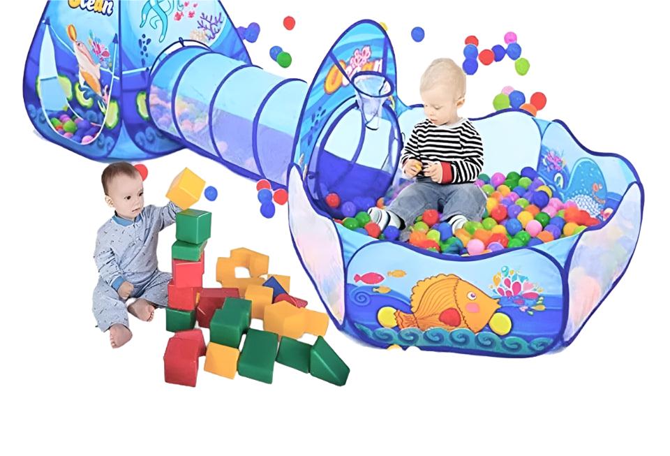 3 in 1 playtent - Babyblush