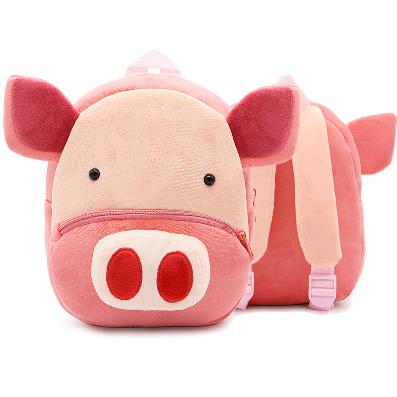 animal backpacks for kids Cute Plush Cartoon Kids Backpack Lightweight Kindergarten School Bag – Babyblush