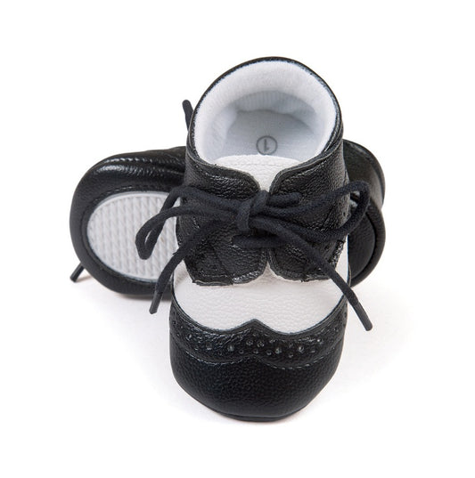 Vintage Soft-Soled Baby Walking Shoes