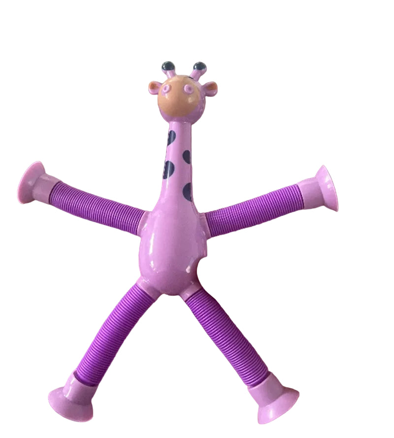 Giraffe Stretch Pop Tube Fidget Toy