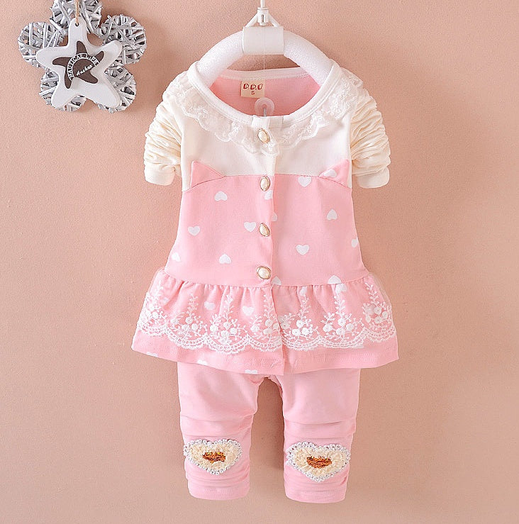 Baby Girls 2-Piece Clothing Set