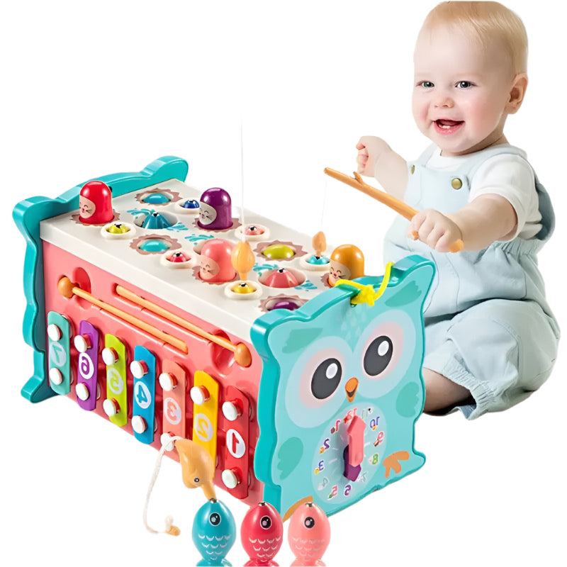 Baby 6 Sided Educational Toy - Babyblush