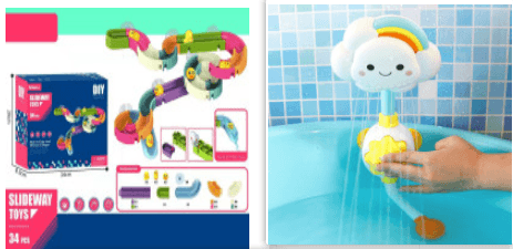 Baby Bath Duck Slide Toy - Babyblush