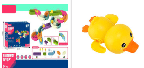 Baby Bath Duck Slide Toy - Babyblush