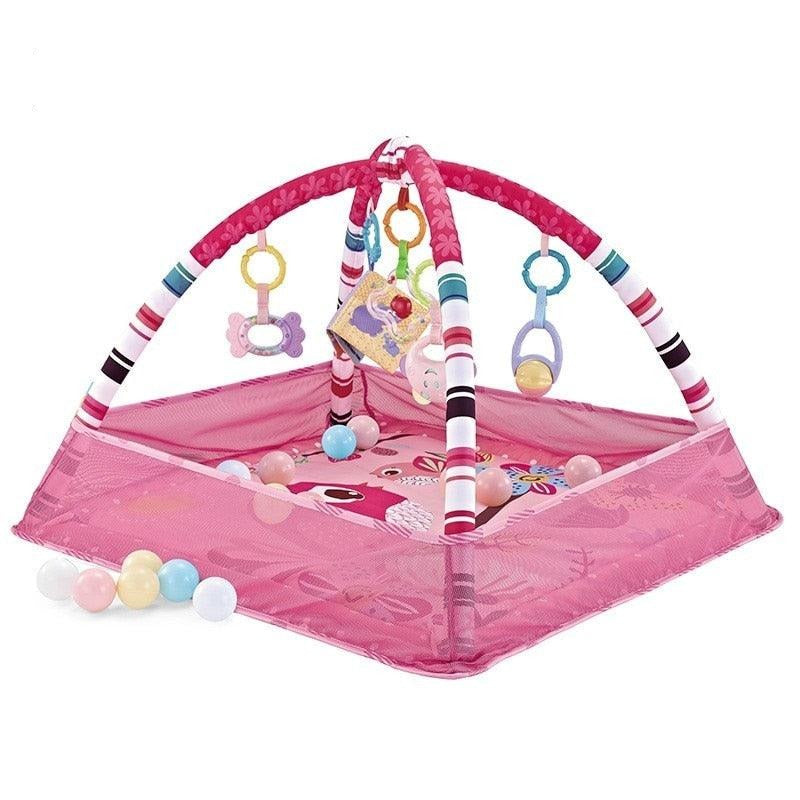 Baby Fitness Frame Pen (With Balls) - Babyblush