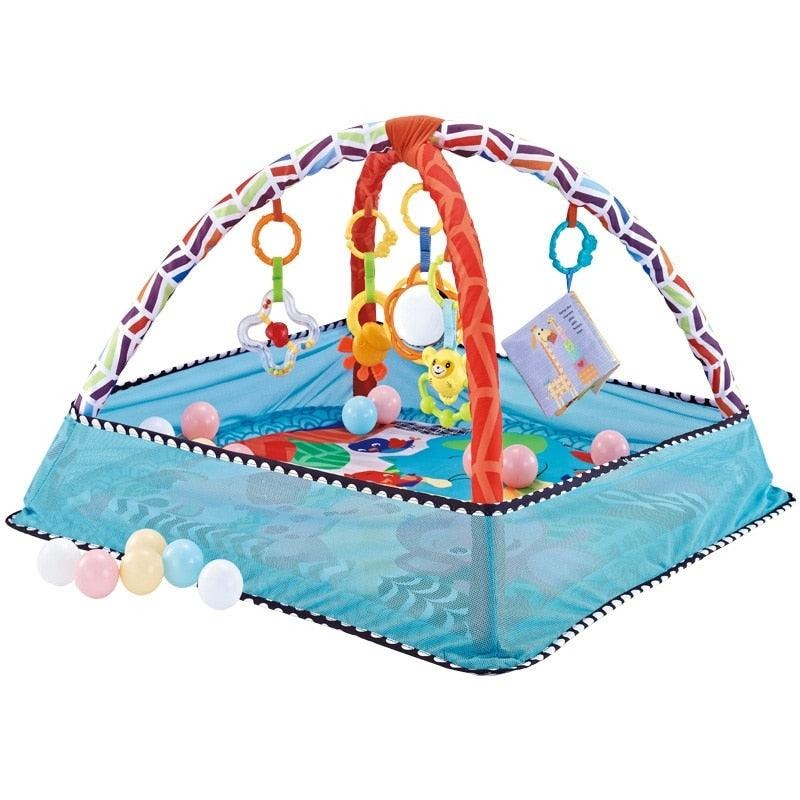 Baby Fitness Frame Pen (With Balls) - Babyblush
