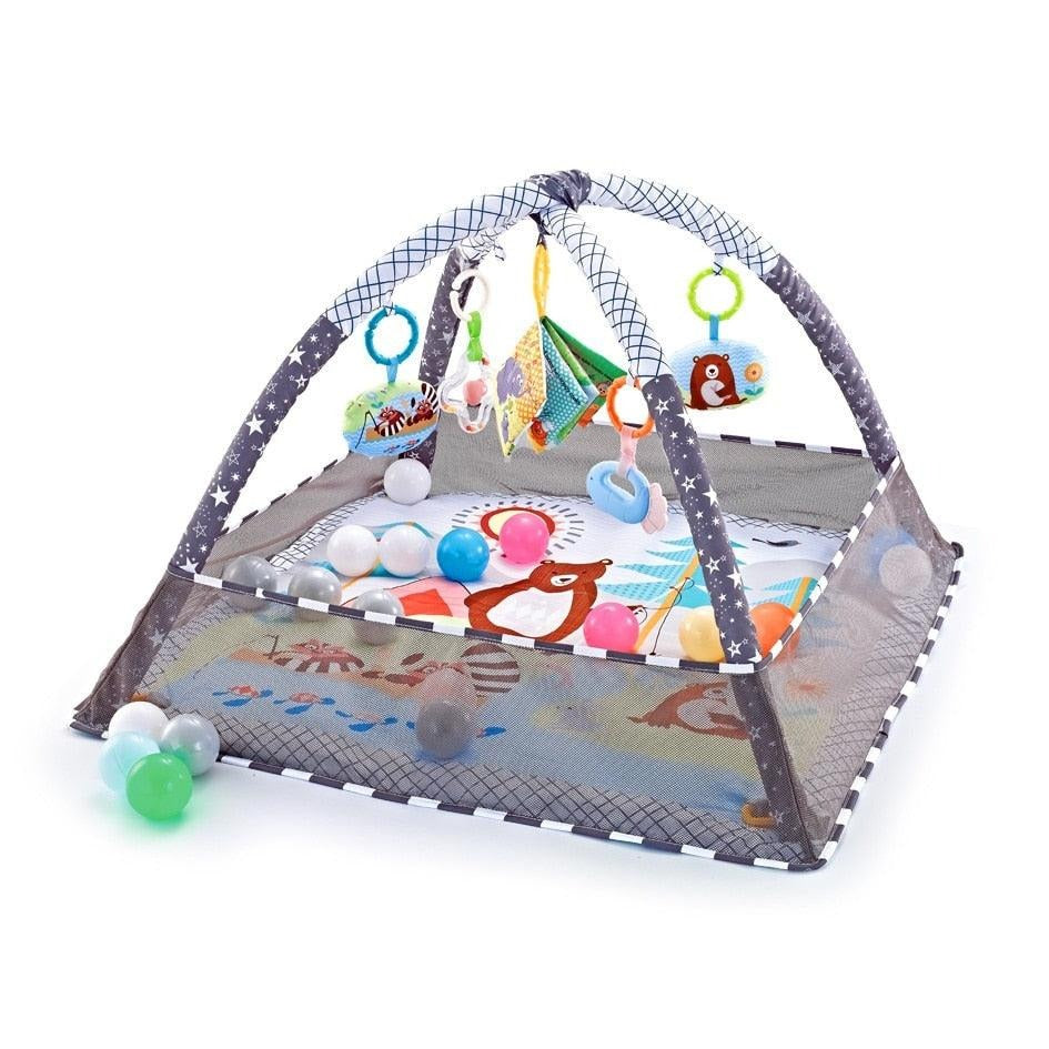 Baby Fitness Frame Pen (With Balls) - Babyblush