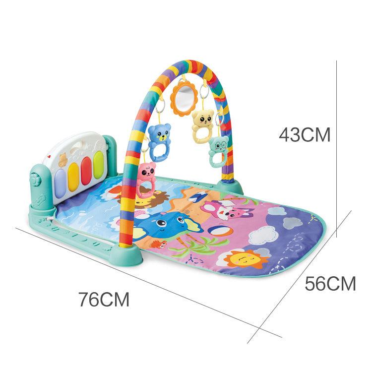 Baby Pedal Piano Crawling Mat Toy - Babyblush
