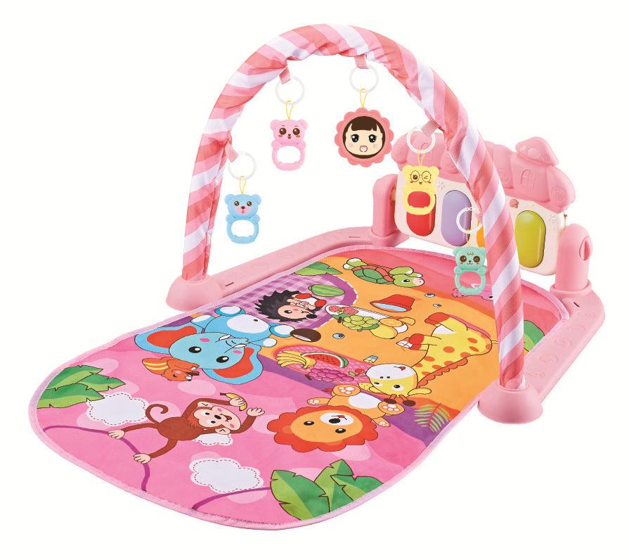 Baby Pedal Piano Crawling Mat Toy - Babyblush