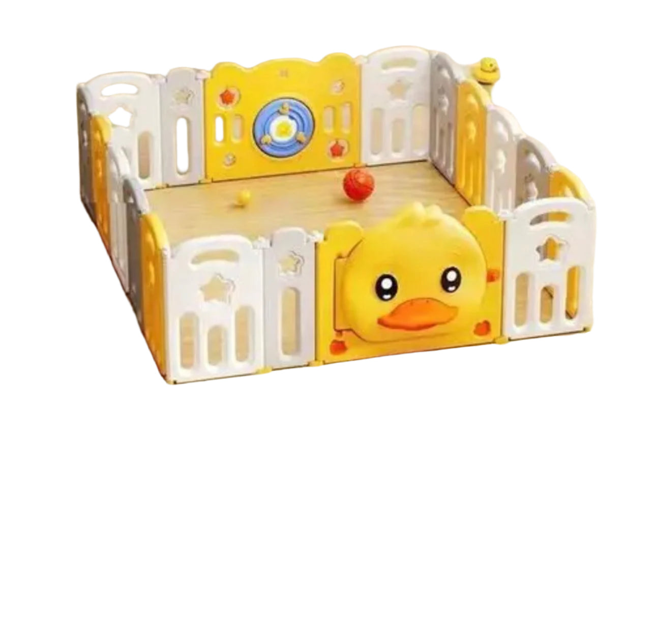 Baby Play Pen With Basketball Hoop - Babyblush