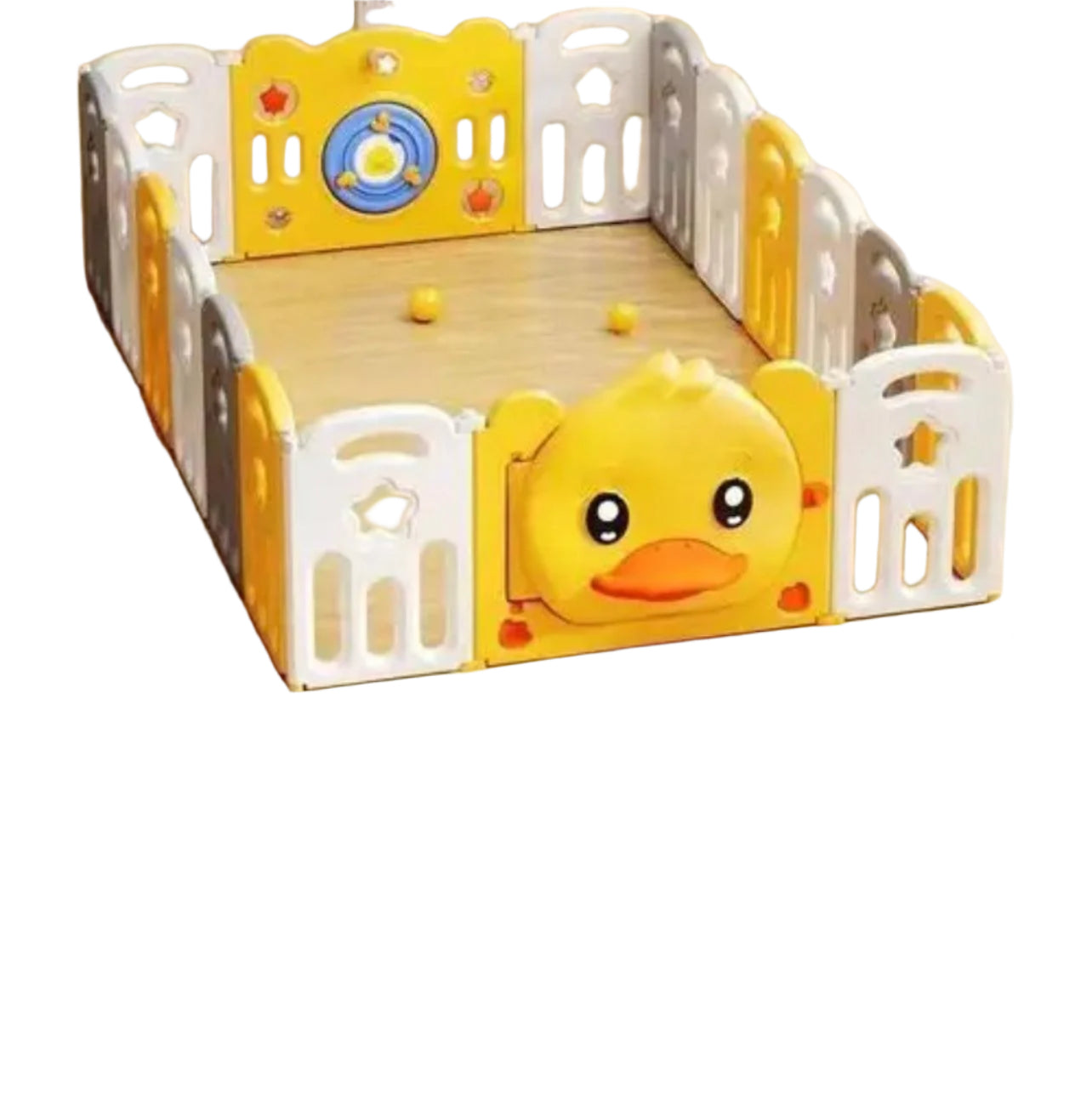 Baby Play Pen With Basketball Hoop - Babyblush