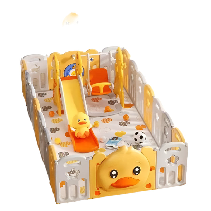 Baby Play Pen With Basketball Hoop - Babyblush