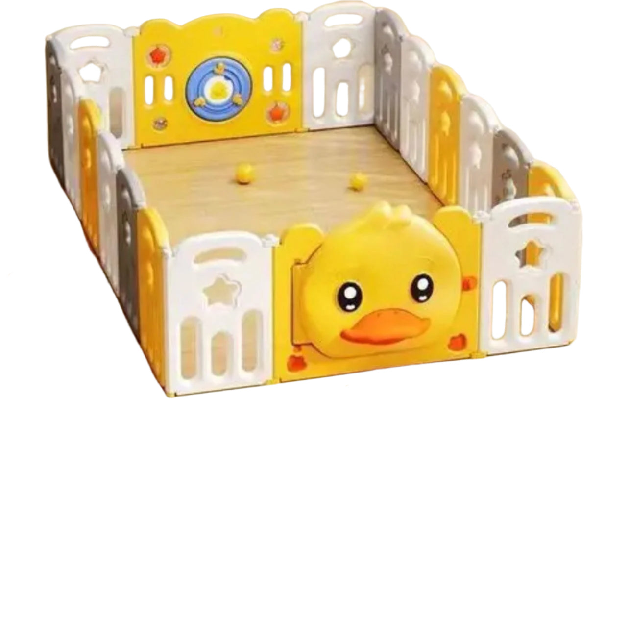 Baby Play Pen With Basketball Hoop - Babyblush