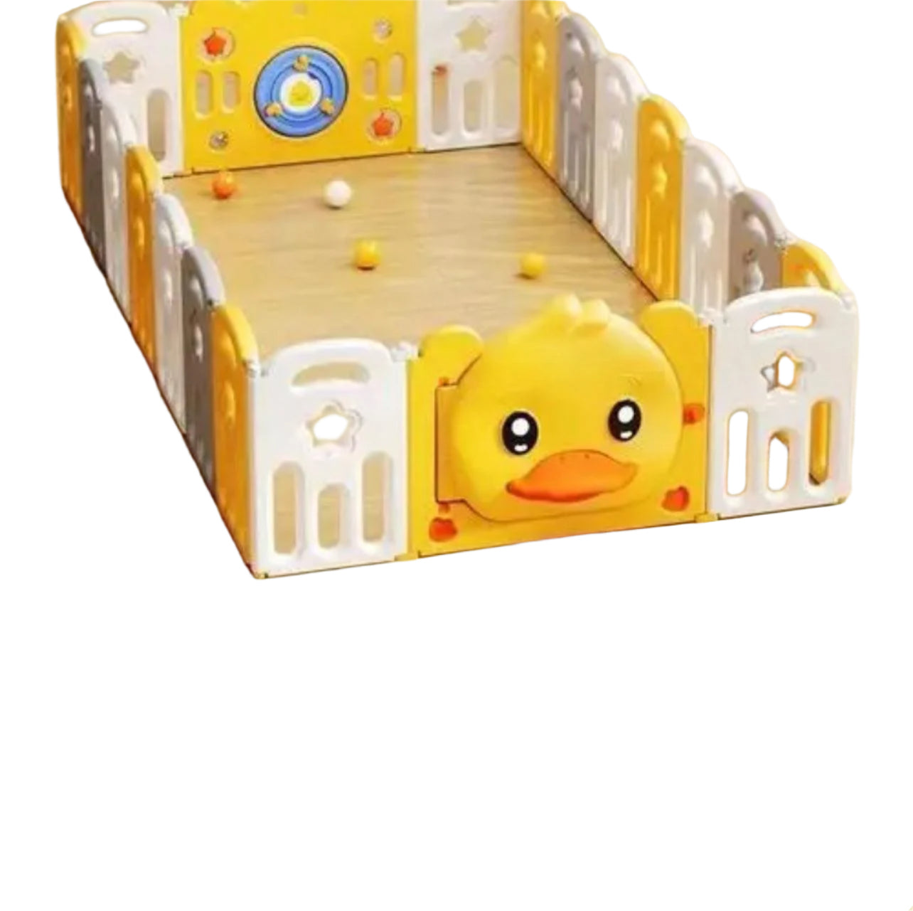 Baby Play Pen With Basketball Hoop - Babyblush