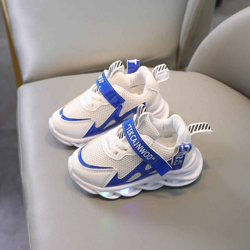 Kids LED Breathable Sports Sneakers