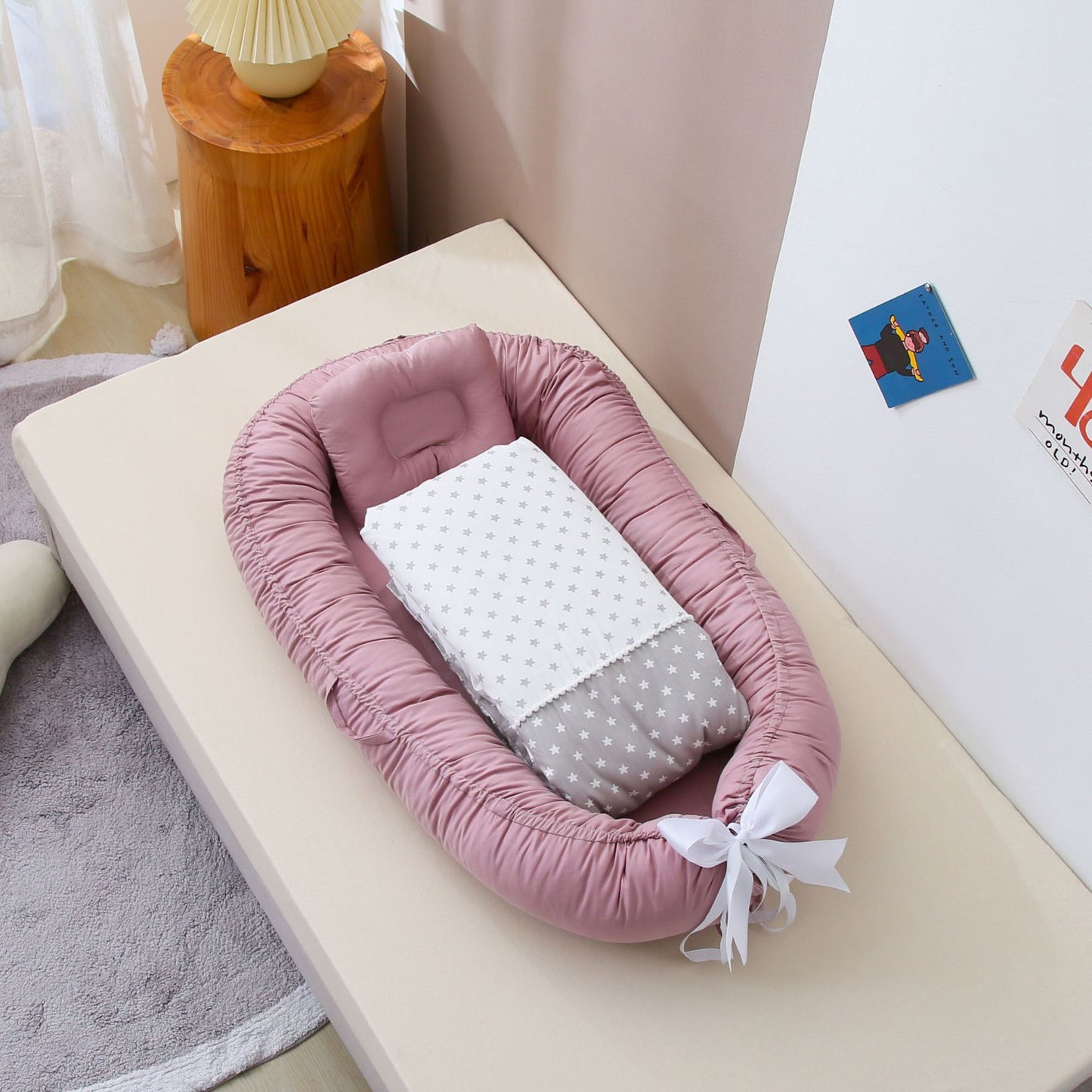 Portable Baby Folding Bed – Soft, Safe & Fully Washable