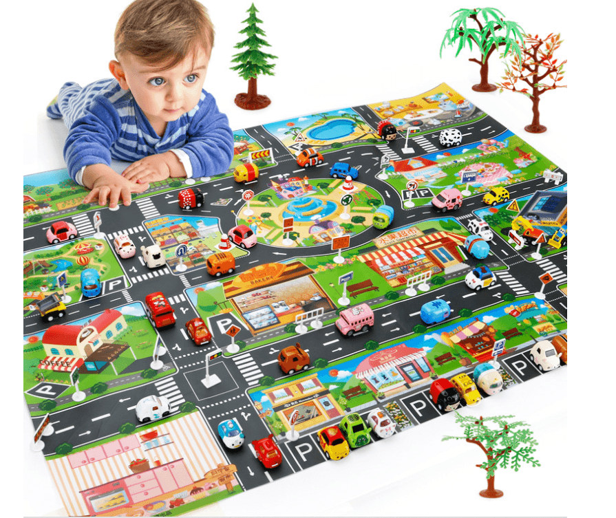 Children's play mat - Babyblush