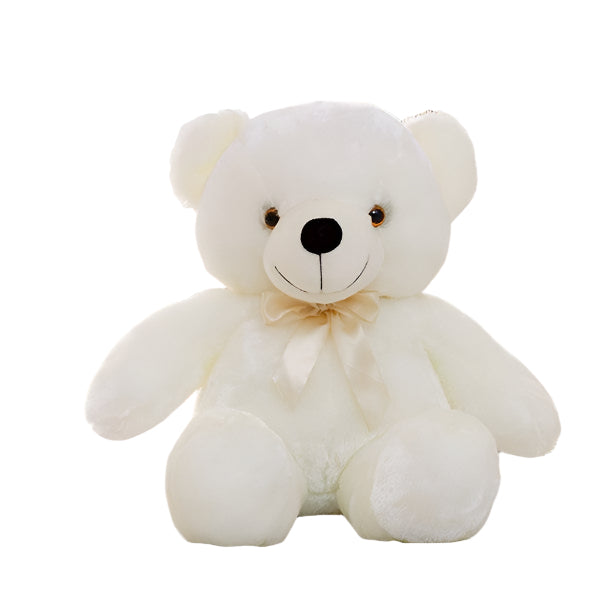 Creative Light Up LED Teddy Bear Stuffed Animals Plush Toy Colorful Glowing Gift For Kids Pillow - Babyblush