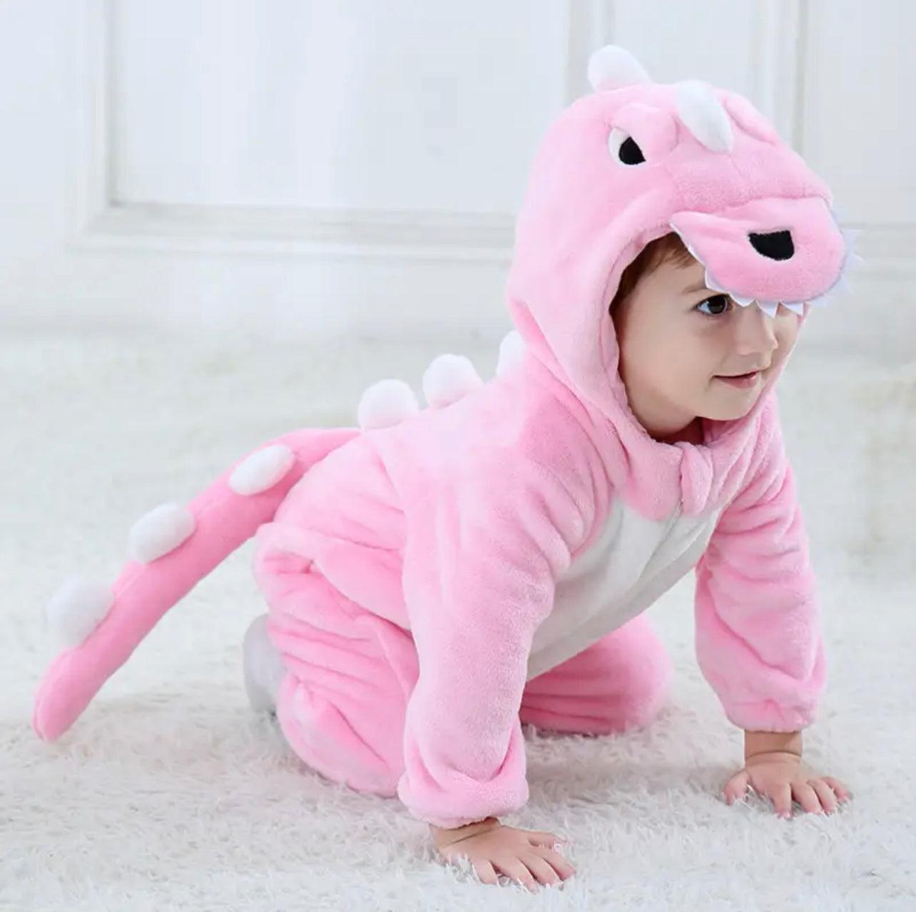 Dinosaur Onesie - Babyblush