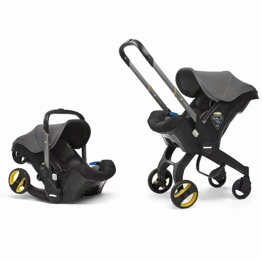 Fashion Personality Foldable Two-way Car Stroller - Babyblush