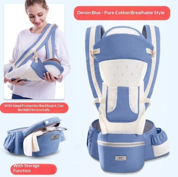 Breathable Multifunction Baby Carrier With Waist Stool