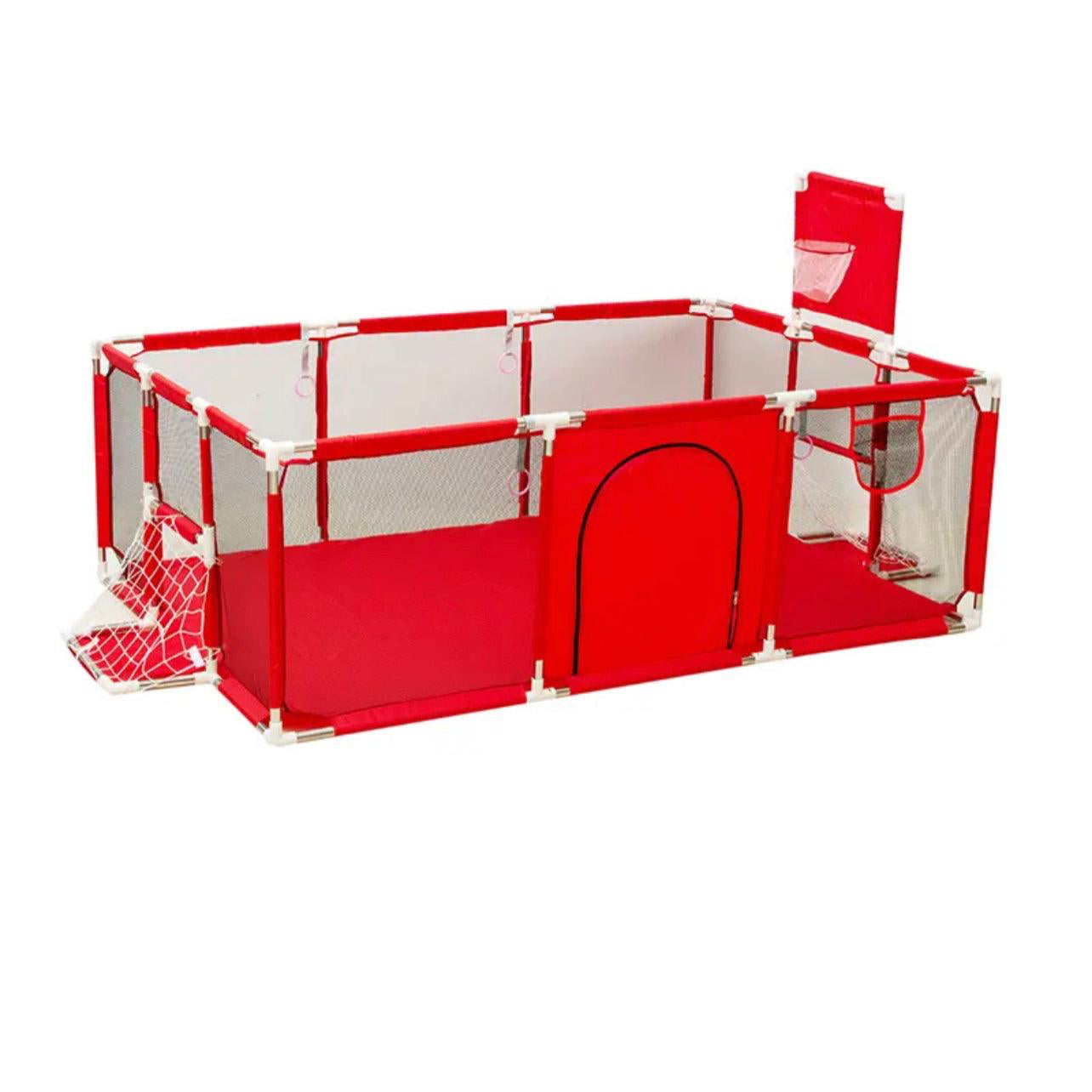 Football Play Pen - Babyblush