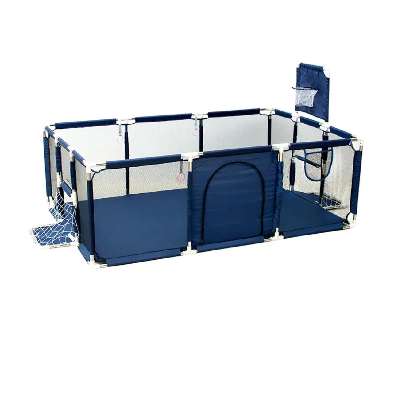 Football Play Pen - Babyblush