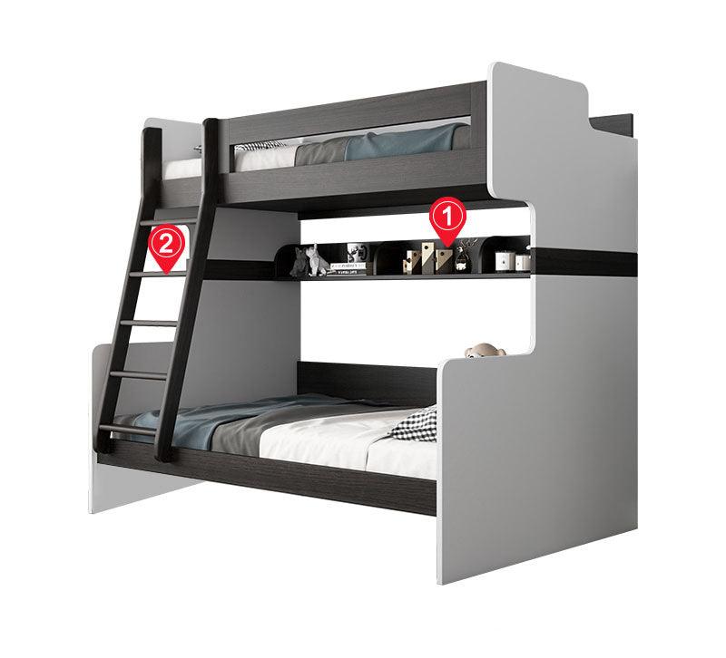 High Bed Double Bed - Babyblush