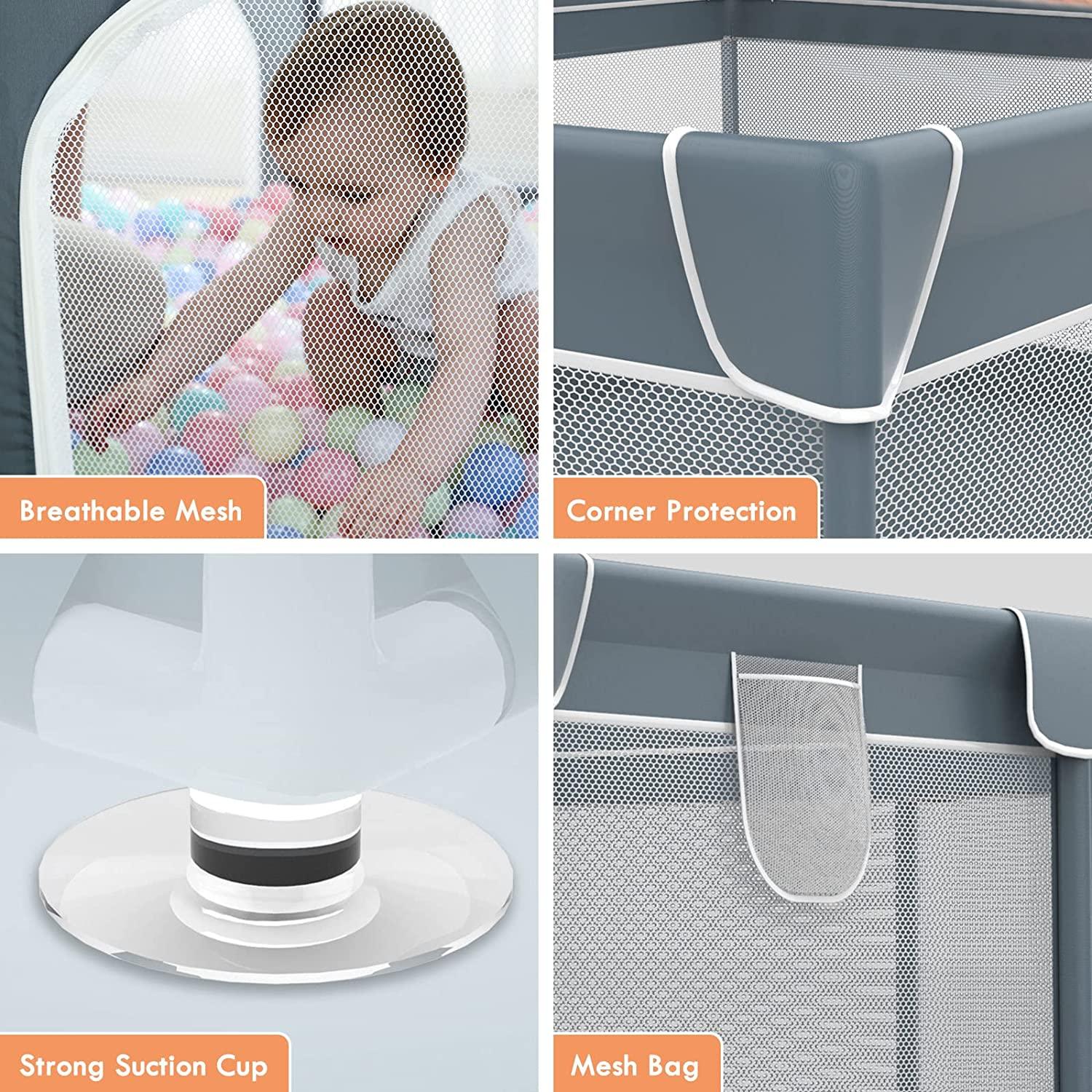 Large Baby Playpen - Babyblush