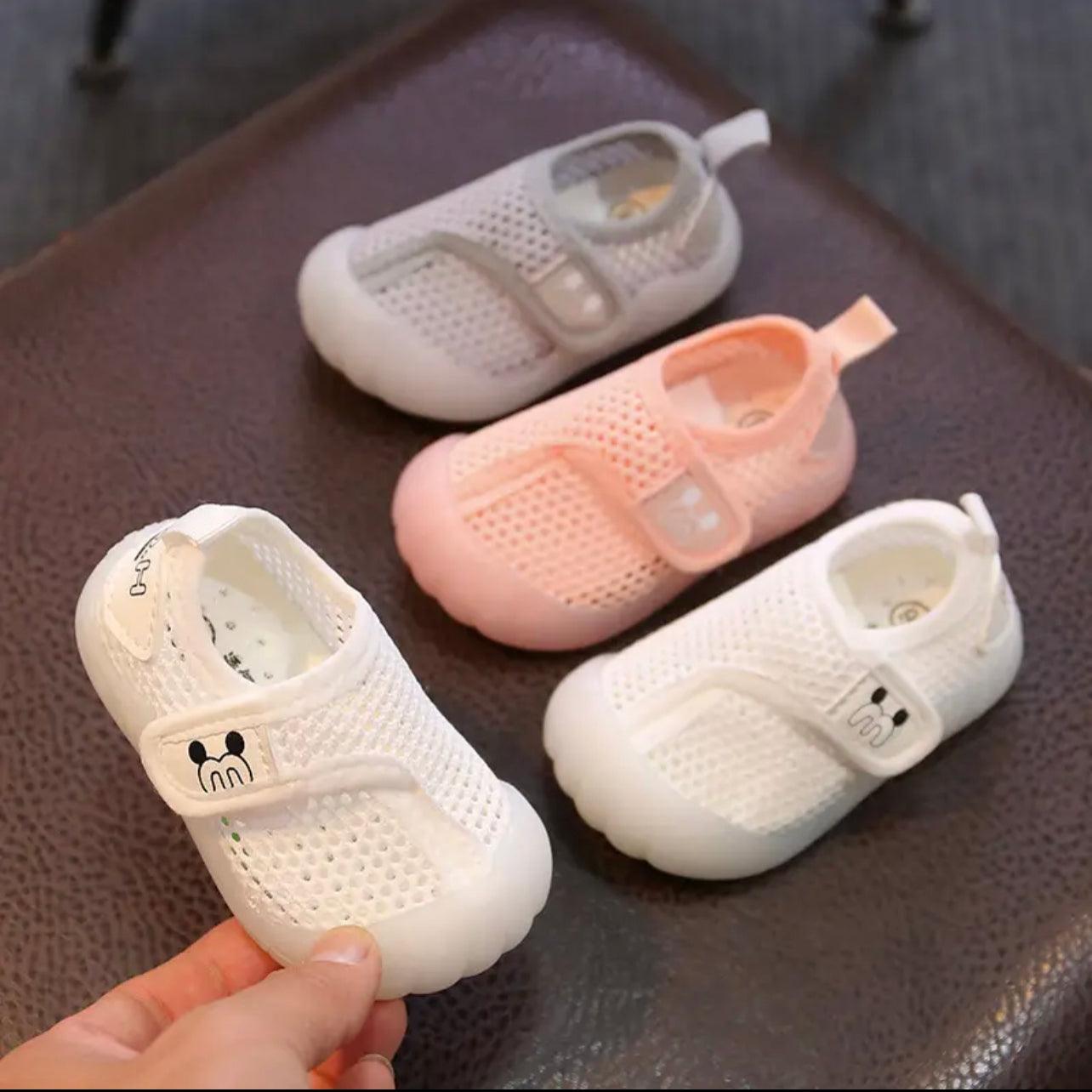 Mesh Summer Shoes - Babyblush