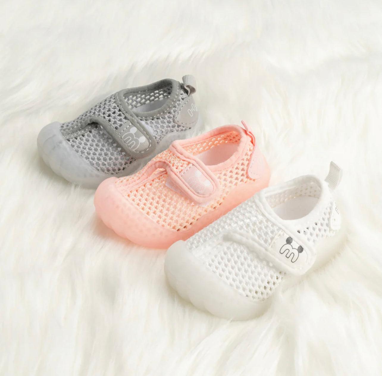 Mesh Summer Shoes - Babyblush