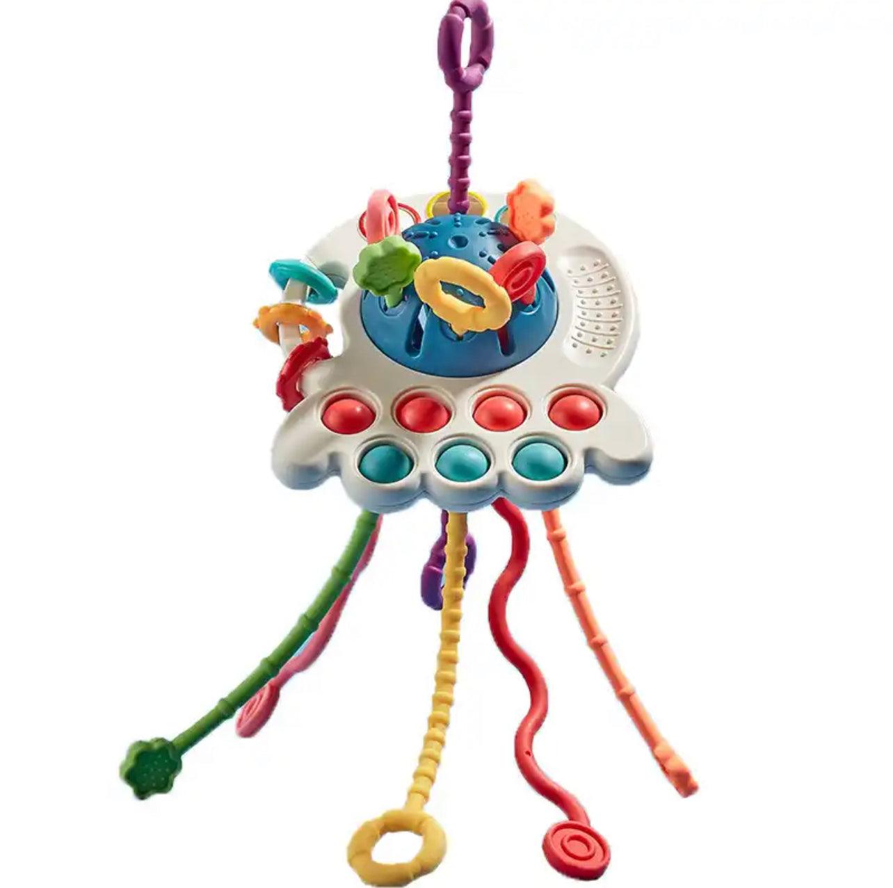 Montessori Pull String Toy - Babyblush