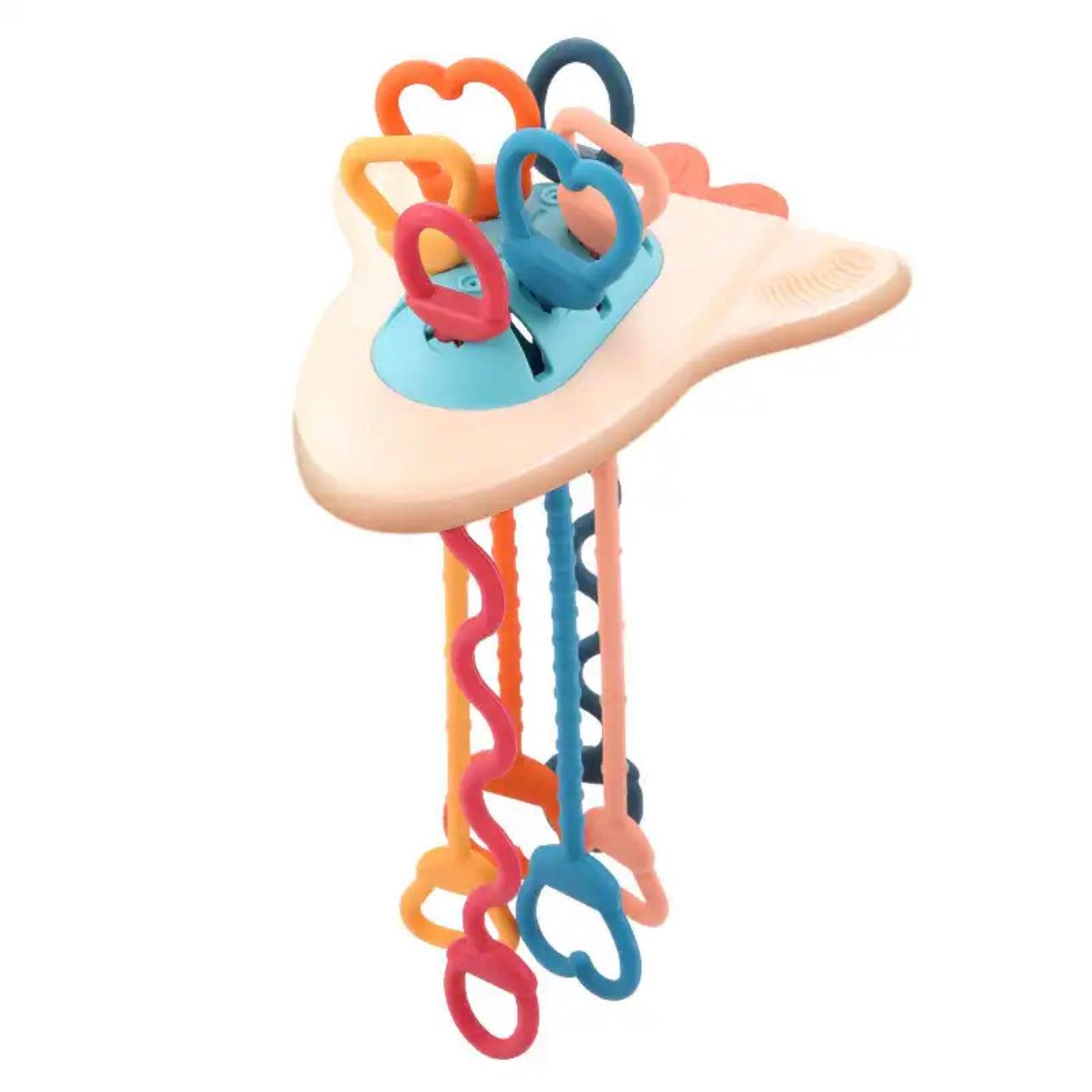 Montessori Pull String Toy - Babyblush