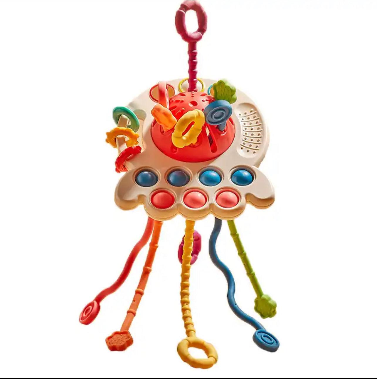 Montessori Pull String Toy - Babyblush