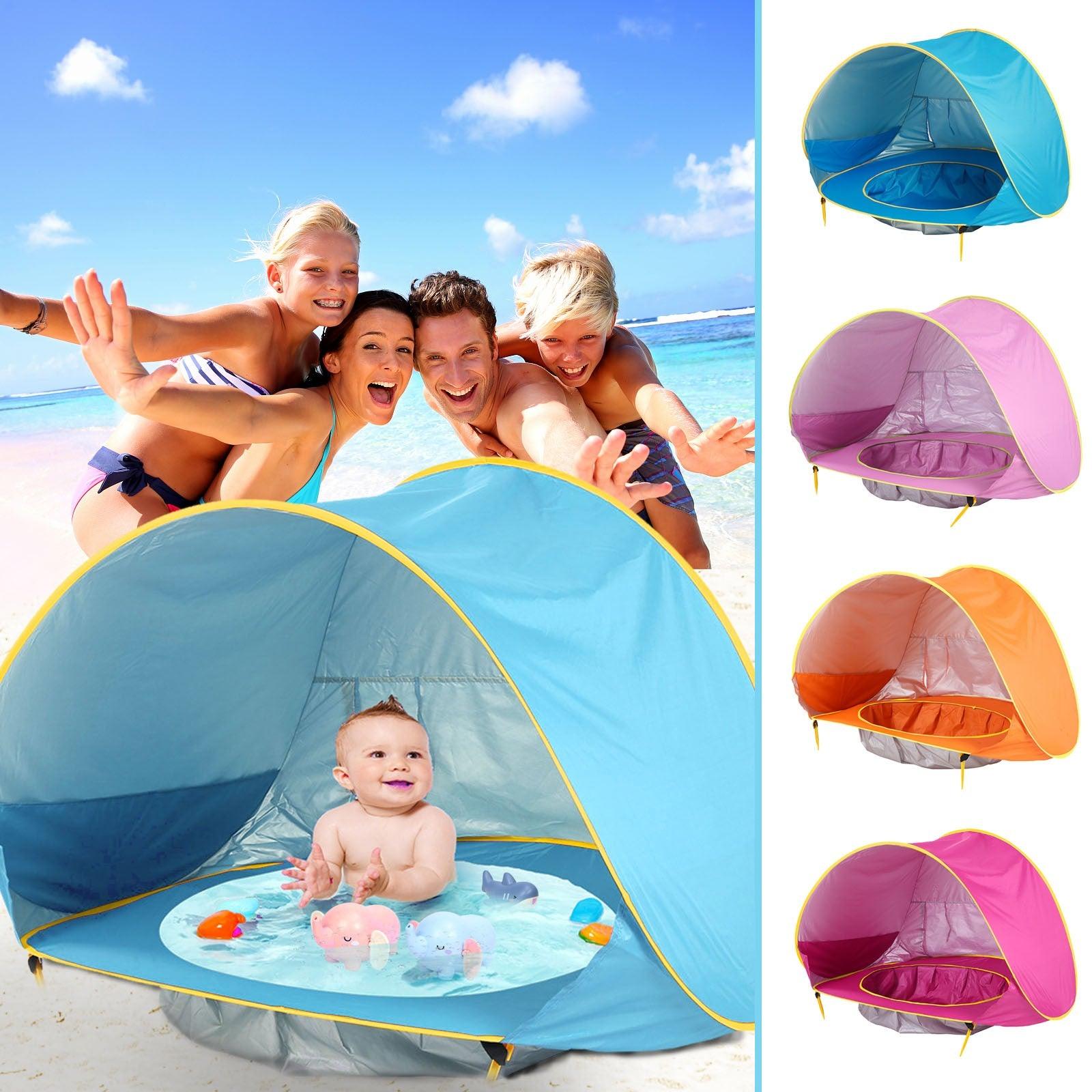 Baby Beach Tent - Babyblush