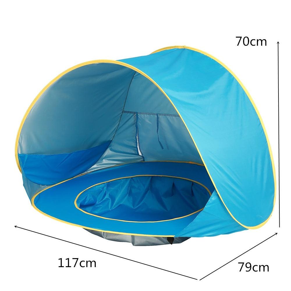 Baby Beach Tent - Babyblush