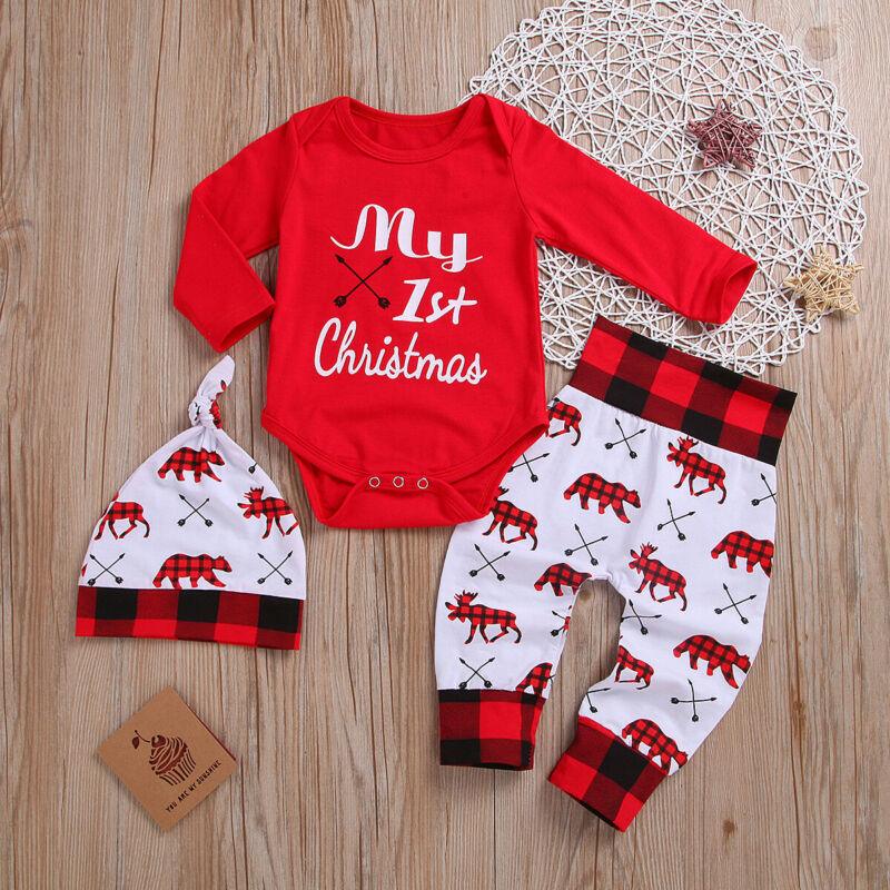 Baby Boy My First Christmas Outfit - Babyblush