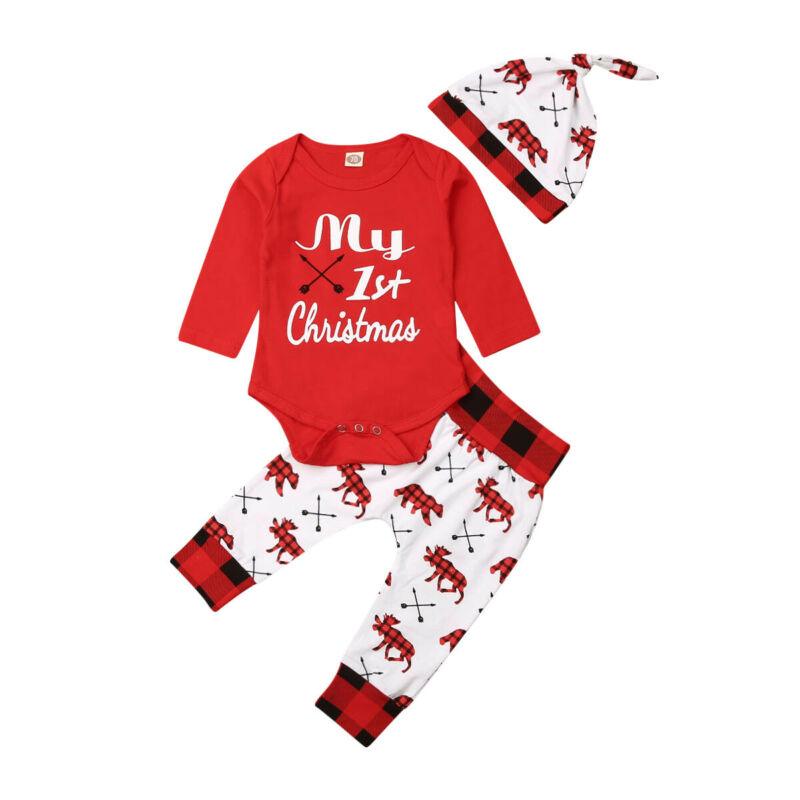 Baby Boy My First Christmas Outfit - Babyblush