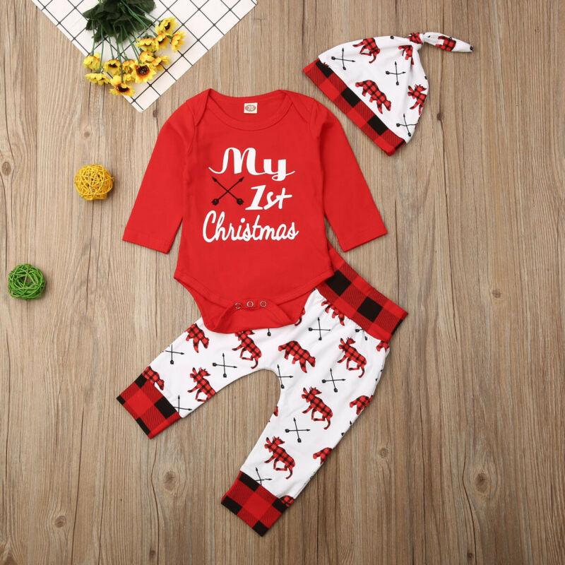 Baby Boy My First Christmas Outfit - Babyblush