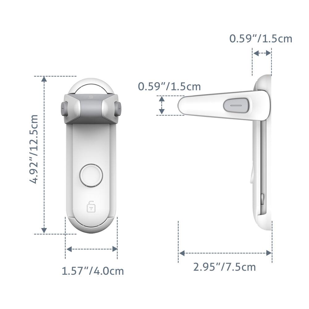 Baby Door Handle Lock - Babyblush