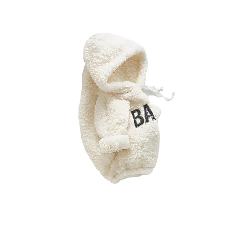 Baby Long Sleeve Hoodie - Babyblush